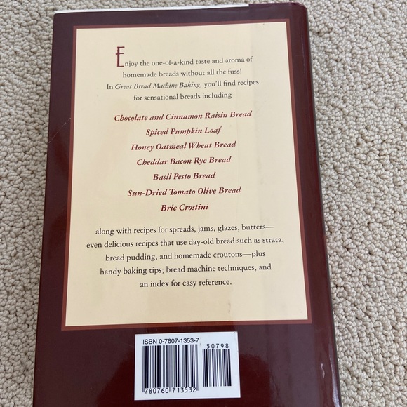 Great Bread Machine Baking by Marlene Brown - Picture 2 of 2